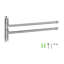 Seles 1 Wall Towel Rack