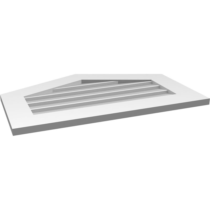 Ventilateur à pignon non-fonctionnel Signature, H 20 po x l 30 po x P 1 po, Brai 5/12