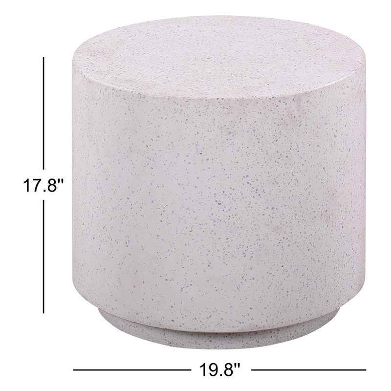 Table de bout en béton Sur
