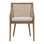 Arcata Ash Upholstered Rattan Dining Chair