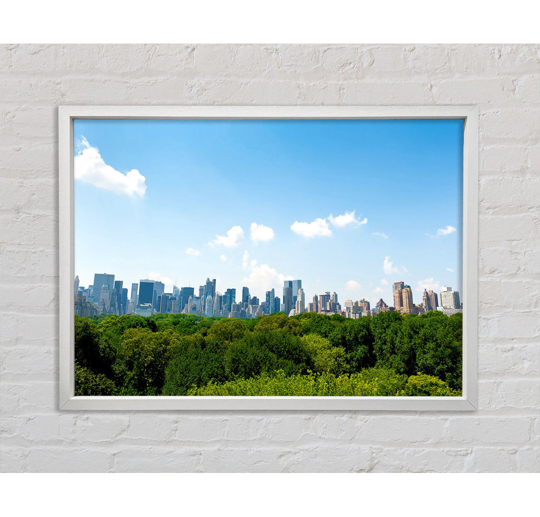 Central Park New York City - Einzelbildrahmen Kunstdrucke auf Leinwand