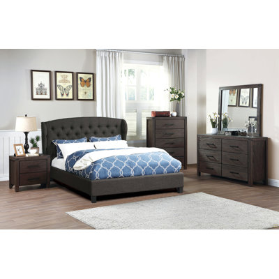 Nightstand Drawers Bed Side Table Solidwood