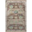 Tapis décoratif multicolore à motif frangé-1563689357