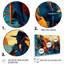 Miroir - ensemble d'art mural musicien-108462482-108462484