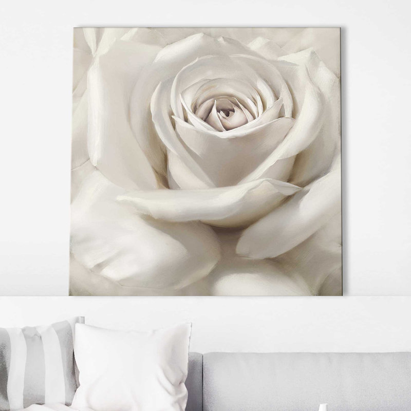 «Dreamy II» par Iorg Levashov - peinture sur toile tendue, L 18 po x H 18 po