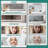 Anti Fog LED Bathroom Mirror 3 Colors Dimmable Vanity Mirror with Back and Front Lighting-1301524910