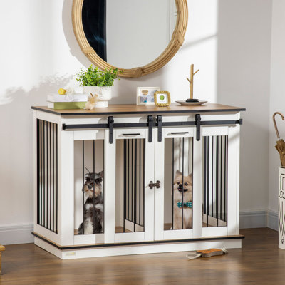 Furniture Style Crate with 2 Doors