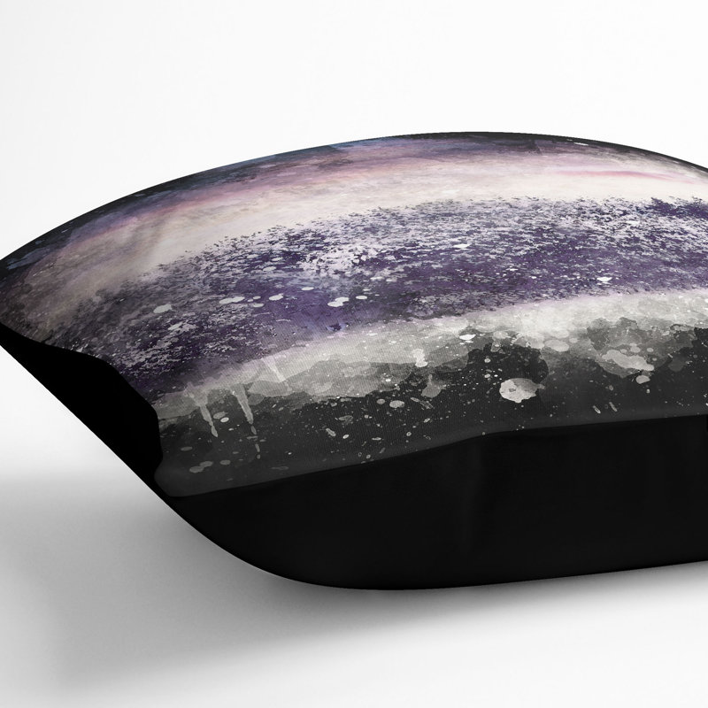 Square Cushion, 40cm H x 40cm W x 15cm D, Black