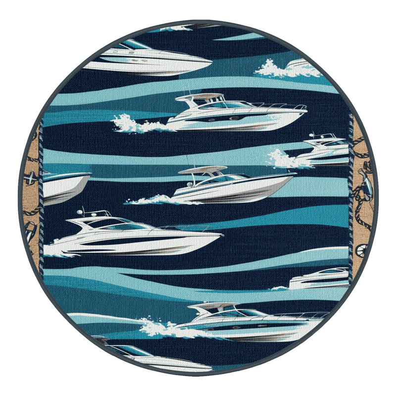  Tapis nautique lavable, Rectangulaire 2 pi x 3 pi