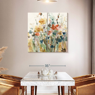 " In Full Bloom " 4 - Pieces
