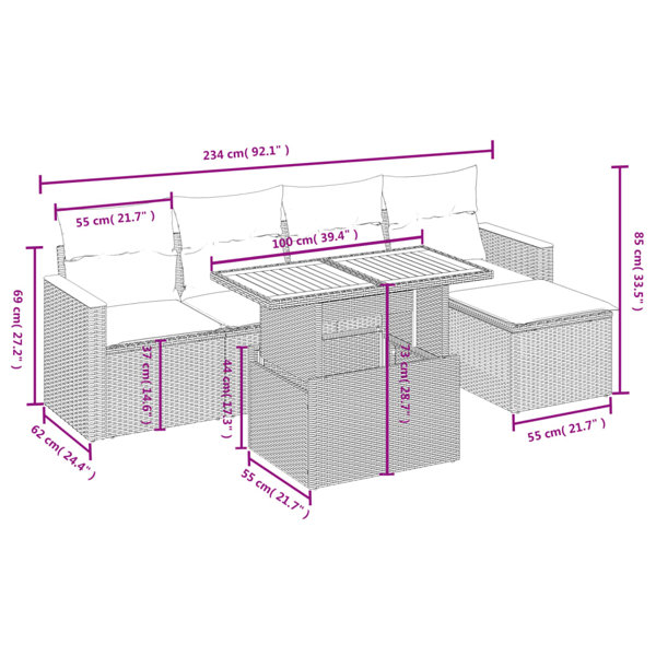 Dimensions du produit