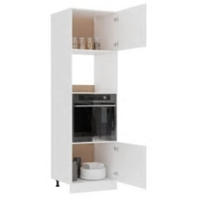 Microwave Cabinet Lyon, White