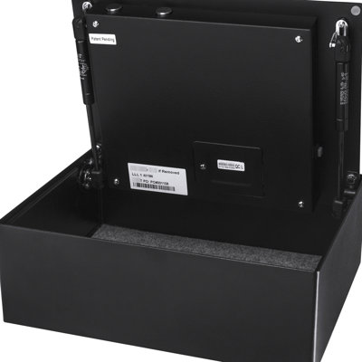 Coffre-fort biométrique 23,76 lb, capacité de 23 pi cu - noir 11,2 po Profond et sécuritaire