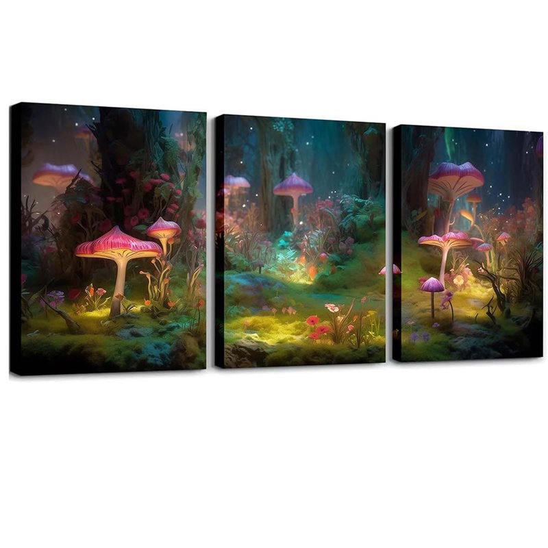 3 Piece Wrapped Canvas Print