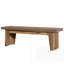 Banc de hall d'entrée en bois