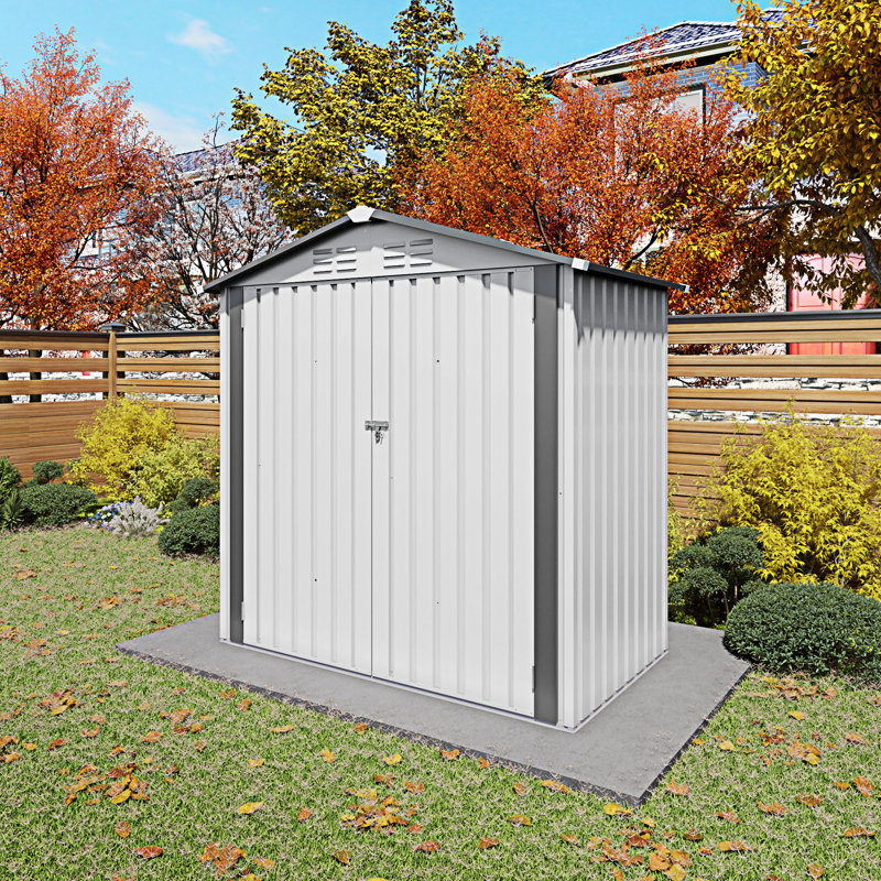 Remise de rangement pour outils avec fenêtre transparente et porte verrouillable