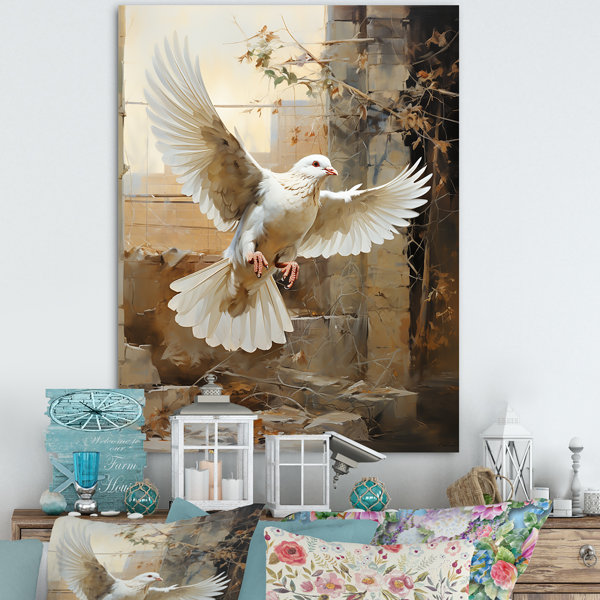 Winston Porter Dove Of Serenity I On Canvas Print | Wayfair