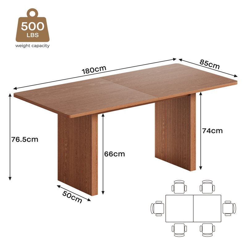 Dining Table, Walnut wood / Walnut