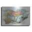 Art mural en métal «Truck With Flowers» par Leslie Trimbach-106412754