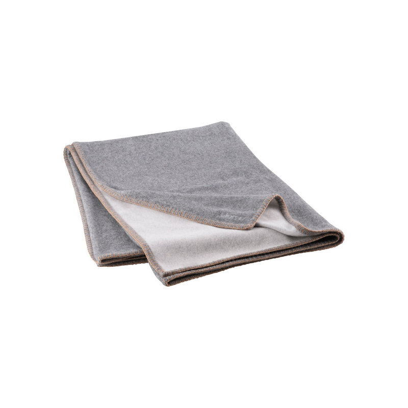 AHWI Wool Throw - Sharkskin Grey, Sharkskin Gray