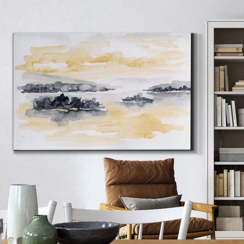 «Whispering Wind I», reproduction d'art sur toile tendue, H 12 po x l 8 po x P 1 po