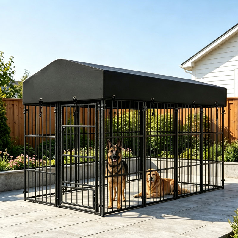 Enclos d'extérieur pour chien
