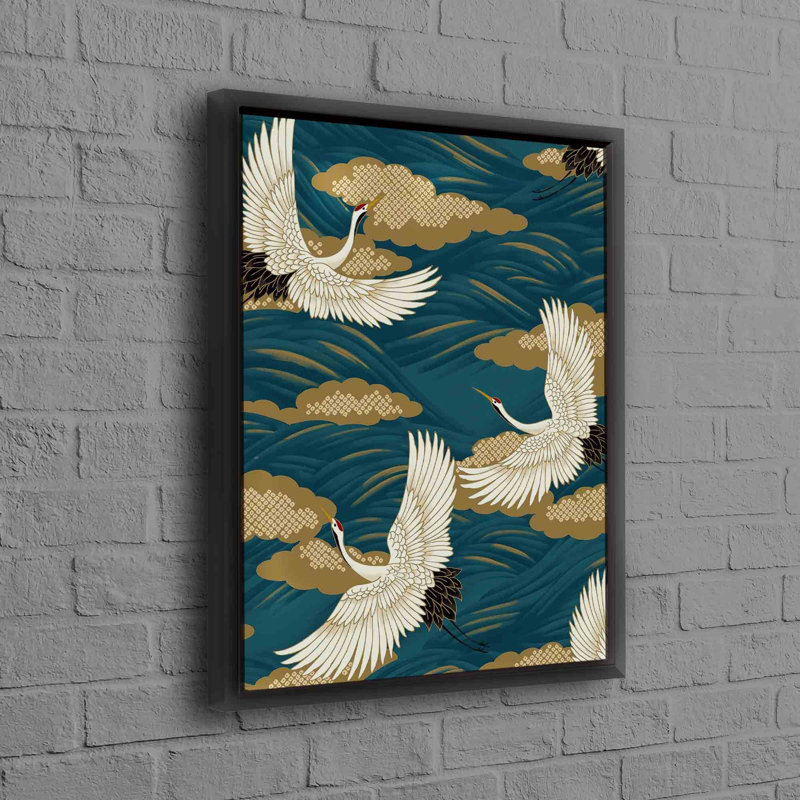 Print on Canvas, Framed Print without Mat, 20 cm H x 30 cm W, Black