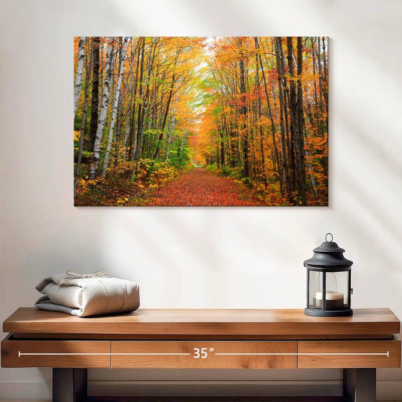 L'automne à  Alvord, dans le Vermont, H 16 po x l 24 po