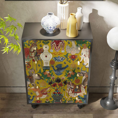 Armoire de décoration rétro de style américain