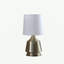 Lampe de table en laiton antique 14 pouces Ellis