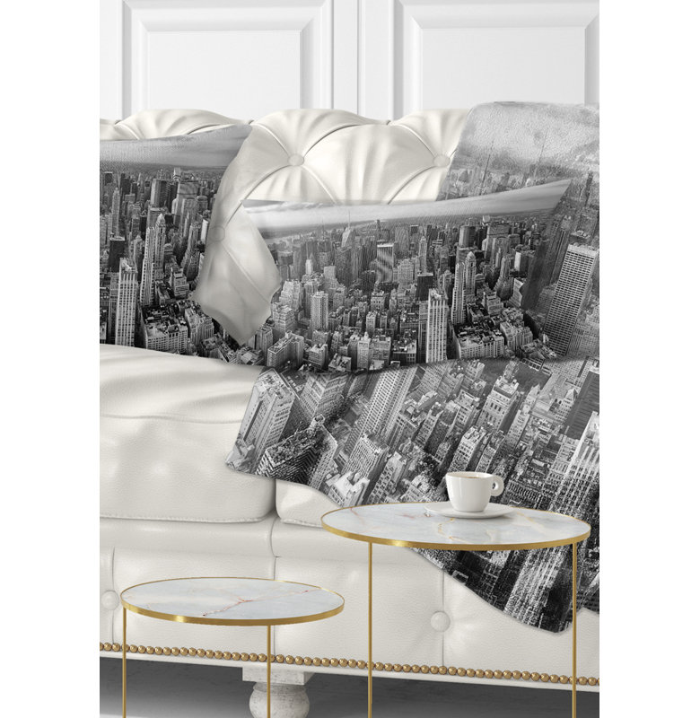 Coussin lombaire panoramique cityscape de manhattan