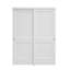 Porte coulissante 2 panneaux 72 po x 80 po avec quincaillerie-129198075-129198076