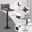 Upholstered Adjustable Height Counter Stool with Metal Frame-92644962-135654680