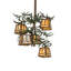 29" Wide Pine Branch 5 Light Chandelier