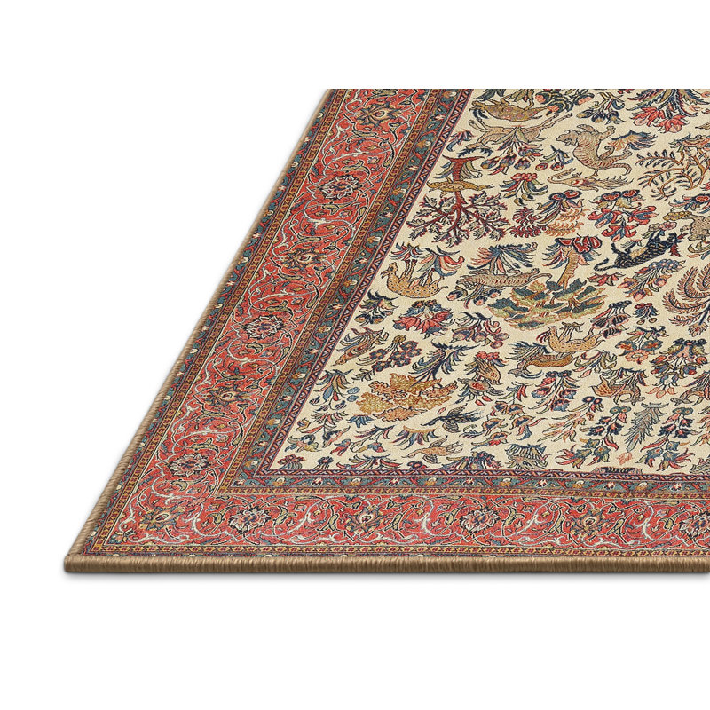 Oriental Indoor Rug, Rectangle 5' x 7'