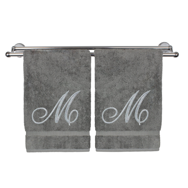 Super Plush Hand Towel, M, Gray/Silver
