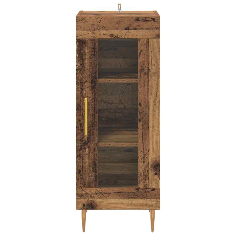 34.5cm Sideboard, Old Wood