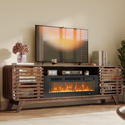 Meuble télé 70 po avec foyer