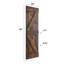 Porte de grange coulissante double K Series-50342082-82260037