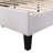 Charming Velvet Upholstered Platform Bed With Artistic Headboard For Cozy Sleep-399015316-399015319