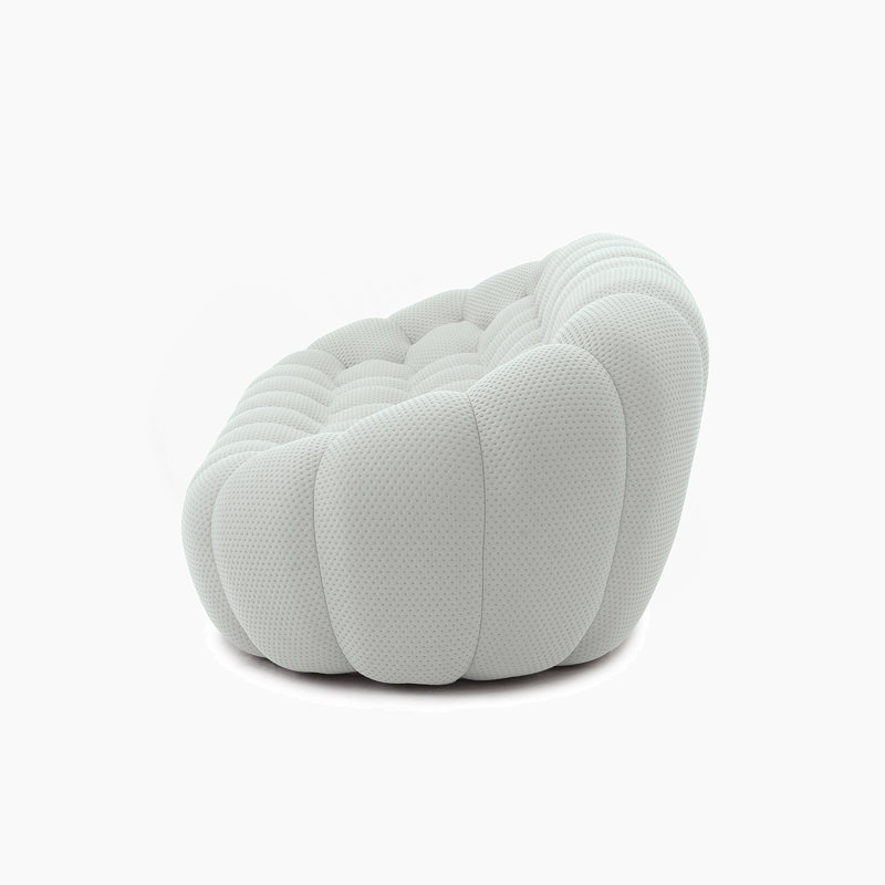 Bubble Modular Sofa Single Seat Light-Grey, Light Gray