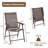 Aoodor Outdoor Folding Patio Chairs Set Of 4-77895135