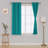 Bix Solid Blackout Thermal Grommet Curtain Panels-581387652-581387672