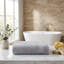 Serviette de bain en coton turc brun clair, 69 x 137 cm-2042660587