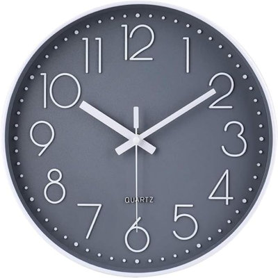 Grande horloge murale silencieuse 16 pouces Jomparis pour bureau de salon