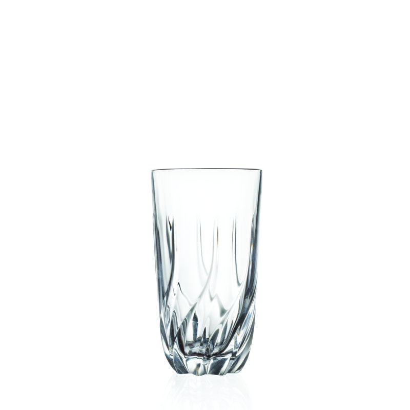 Majestic Clear Crystal Highball Glass Set, 15.75oz, Set of 6