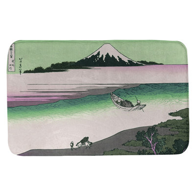 Tapis pour salle de bain antidérapant Clair Tama River in Musashi
