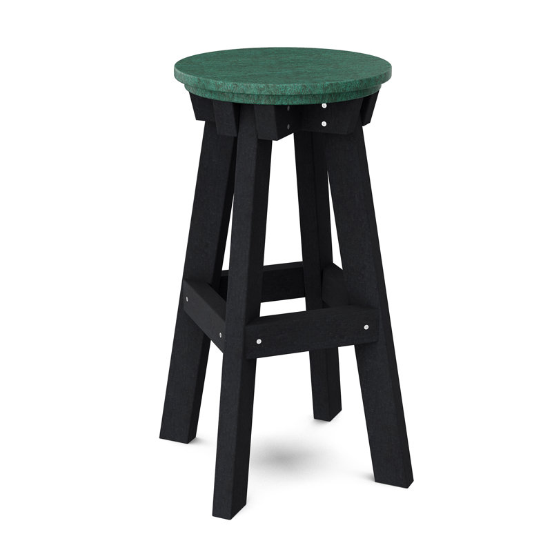 Tabouret Heritage, Vert gazon / Noir
