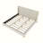 Ariadnna Upholstered Platform Bed-123121477-123121468