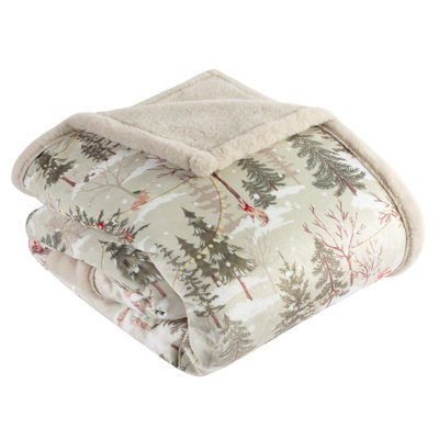 Forest Festivities Furn Throw